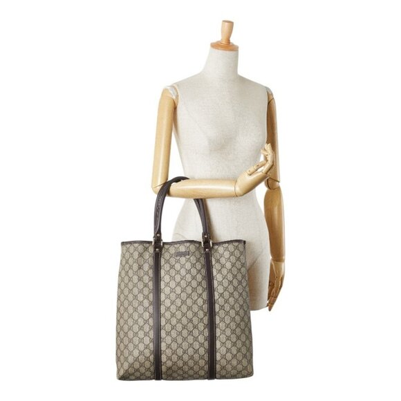 GUCCI Brown Leather Tote Bag - Picture 12 of 12